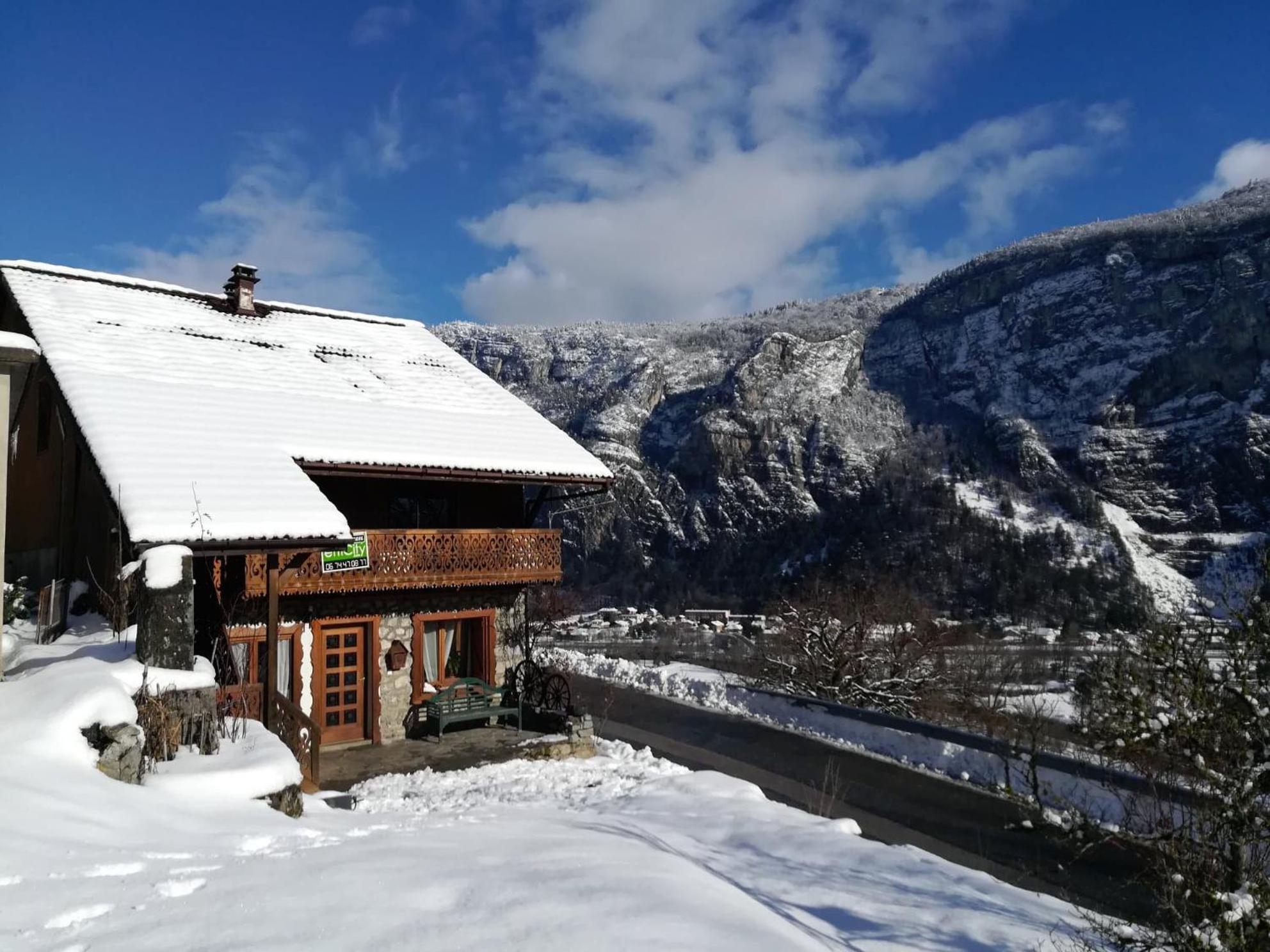 Appartement Cozy 100M2 Dans Chalet Savoyard 매그랜드 외부 사진